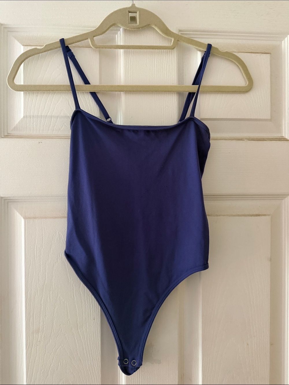 Blue/Purple Spaghetti Strap Bodysuit
